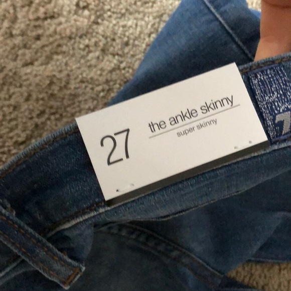 NTW 7 for all mankind super skinny jeans - Picture 3 of 7